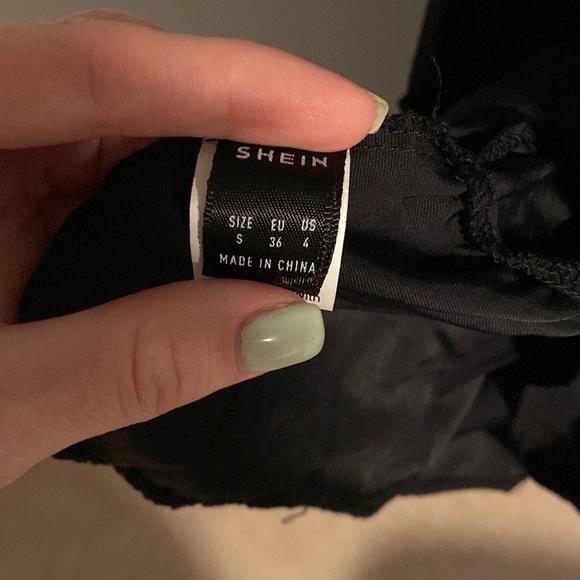 Black Ruffled Dress - Picture 6 of 6